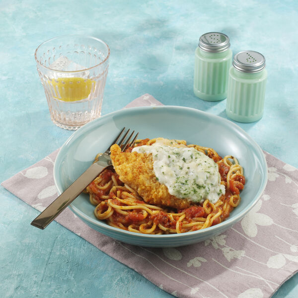 Image of the Chicken Parmigiana meal