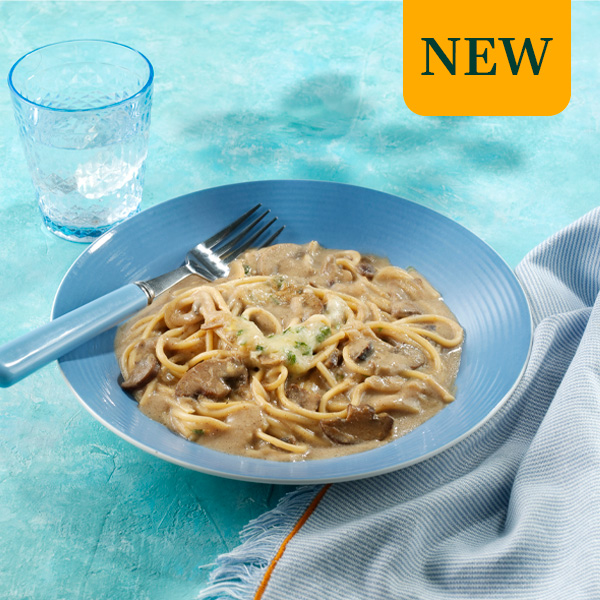 Image of the Creamy Mushroom Spaghetti meal