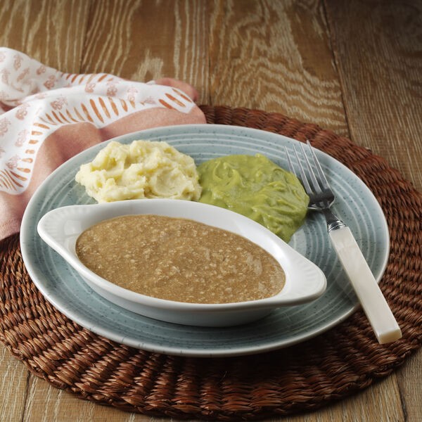 Image of Minced Sausages in Onion Gravy