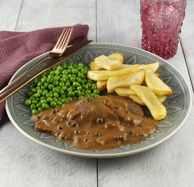 Image of Beef in Peppercorn Sauce