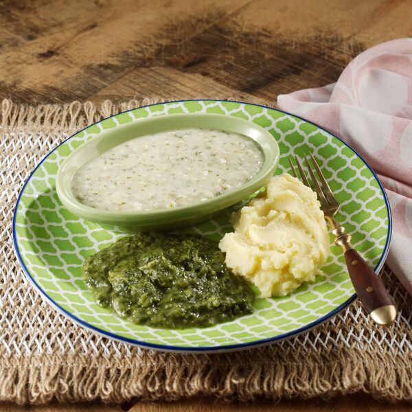 Image of Minced Fish in Parsley Sauce