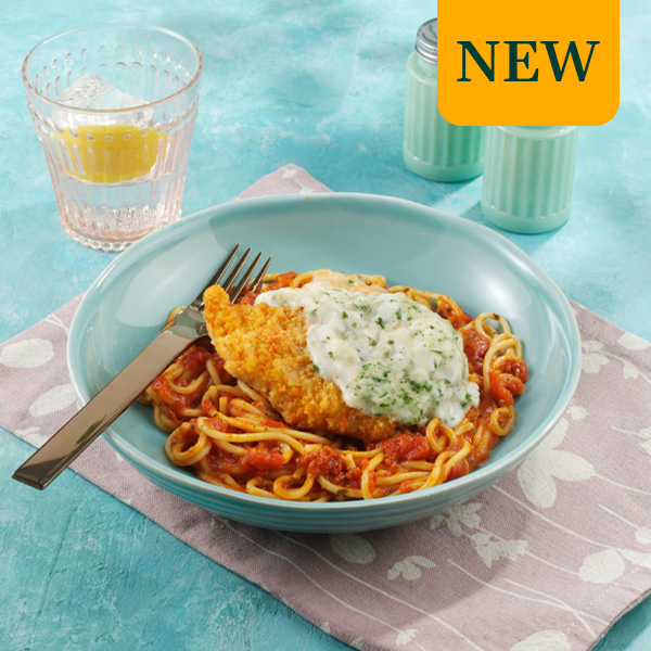 Image of the Chicken Parmigiana meal