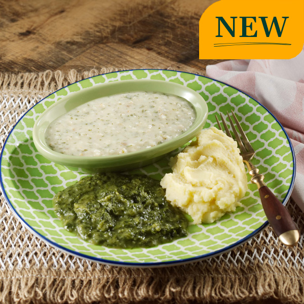 Image of Minced Fish in Parsley Sauce