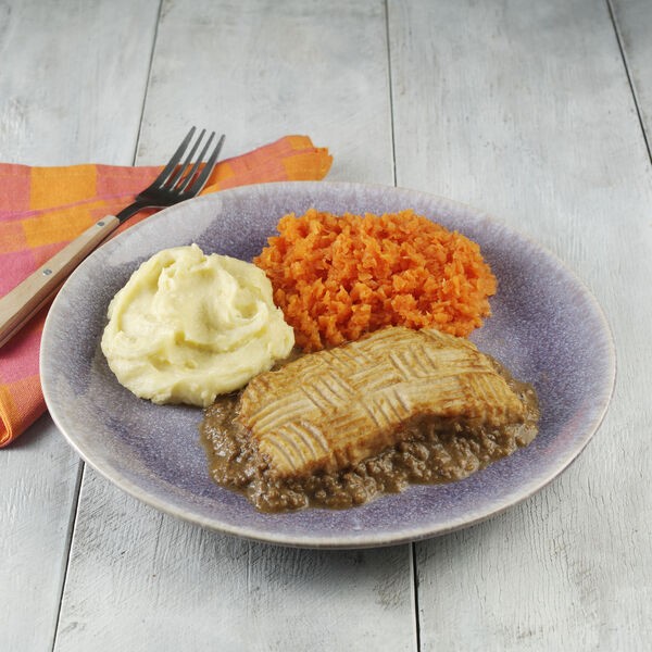 Image of Minced Pastry Topped Beef Pie