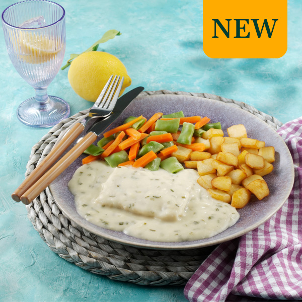 Image of the Fish in a Creamy Lemon Sauce meal