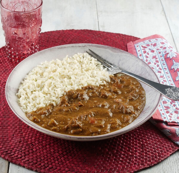 Image of the Beef Curry with Rice meal