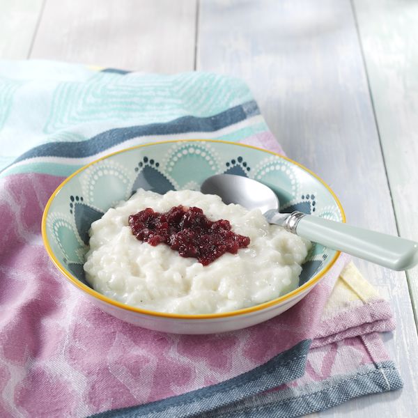 Image of Minced Rice Pudding with Summer Fruits