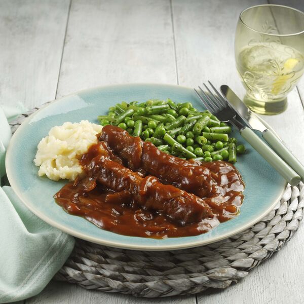 Image of Vegetarian Sausages & Mash