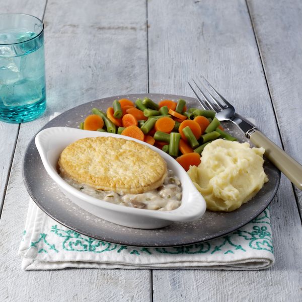 Image of Chicken & Mushroom Puff Pastry Pie